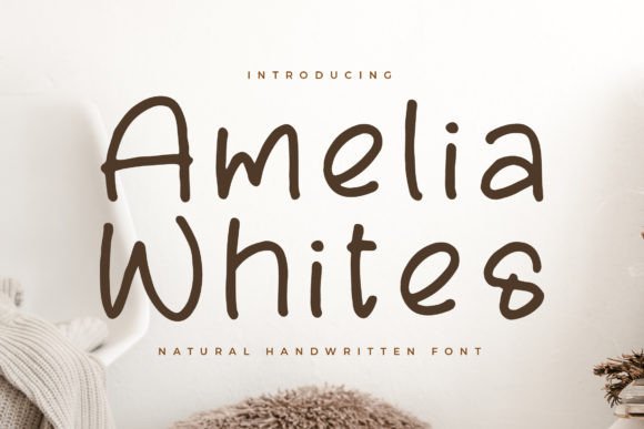 Amelia Whites: A Handwritten Font for Web Design