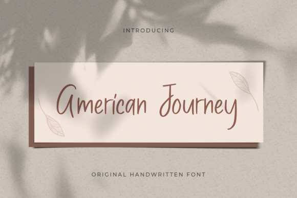 American Journey Font: A Creative Touch for Small Businesses
