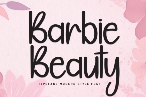 Barbie Beauty Font for Web Design