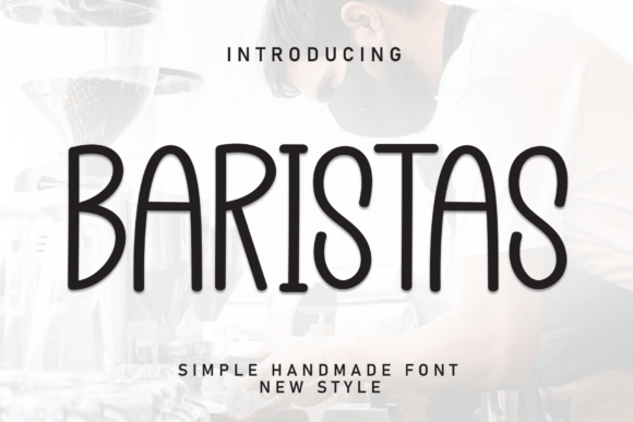 Baristas Font: Handwritten Elegance for Digital Marketing