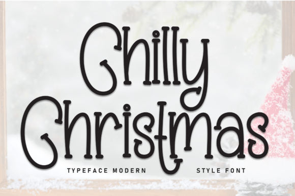 Chilliy Christmas Font for Business Branding