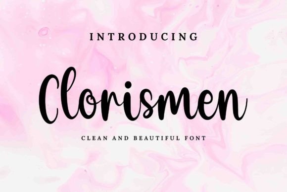 Clorismen: A Font for Elegant Branding