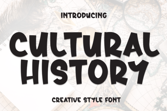 Cultural History Font for Creative Projects