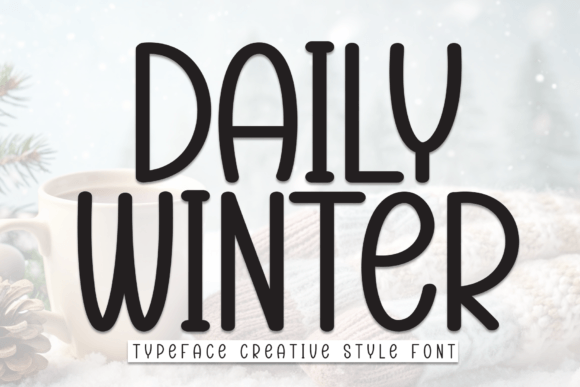 Daily Winter Font for Web Design