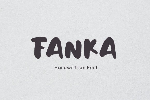Fanka: A Casual Handwritten Font