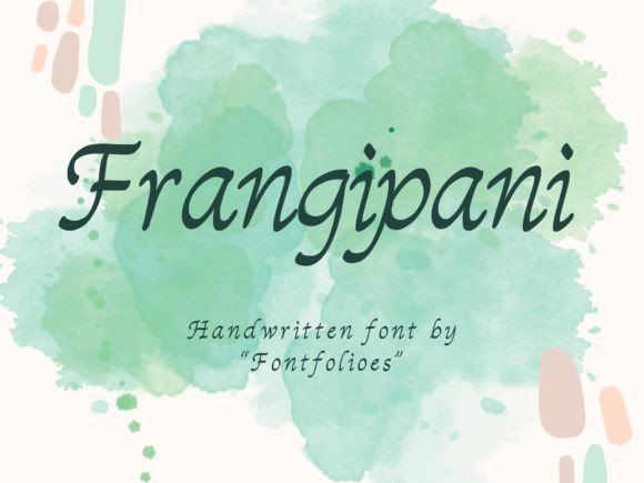 Frangipani Font Review