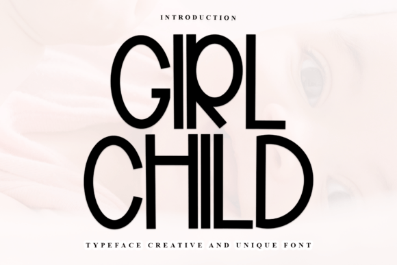 Girl Child Font for Business