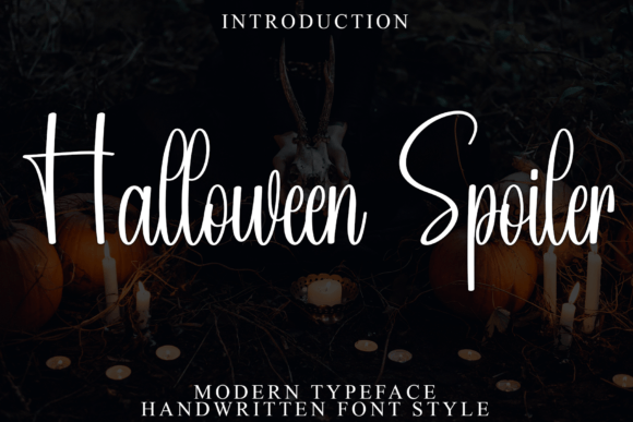 Halloween Spoiler Font Review