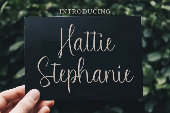 Hattie Stephanie: A Friendly Font for Business