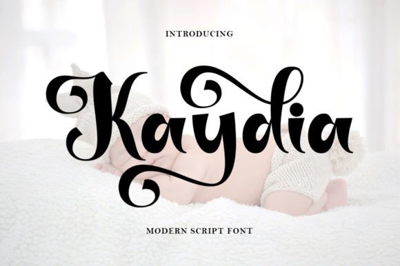 Kaydia: A Sweet Handwritten Font