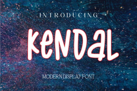 Kendal: A Sweet Handwritten Font for Creative Projects