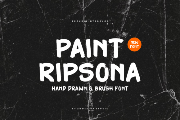 Paint Ripsona: A Font for Creative Business