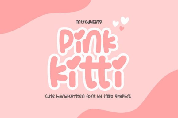 Pink Kitti: A Sweet Script Font