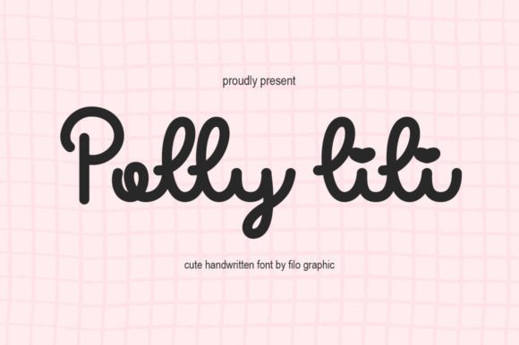 Poly Lili: A Sweet Handwritten Font