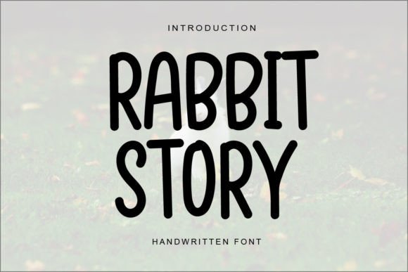 Rabbit Story: A Handwritten Font for Web Design