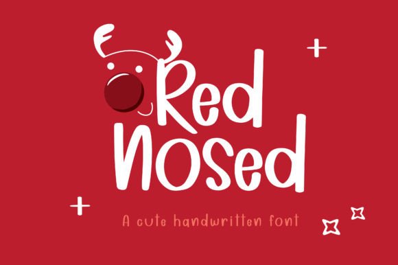Rednosed: A Friendly Handwritten Font