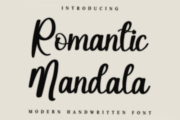 Romantic Mandala Font Review