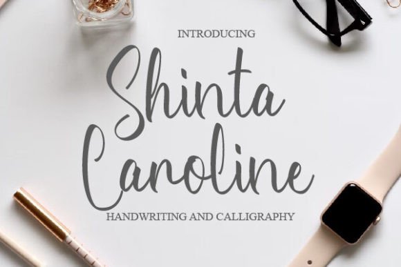 Shinta Caroline: A Friendly Handwritten Font