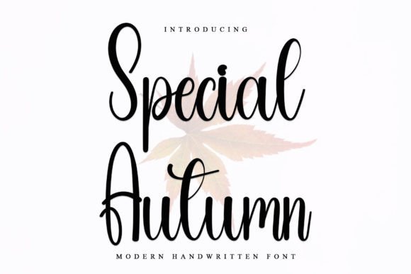 Special Autumn Font