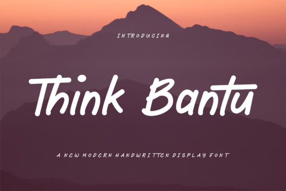 Think Bantu: A Friendly Font for Your Business