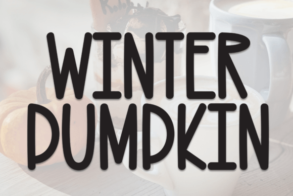 Winter Pumpkin Font Review